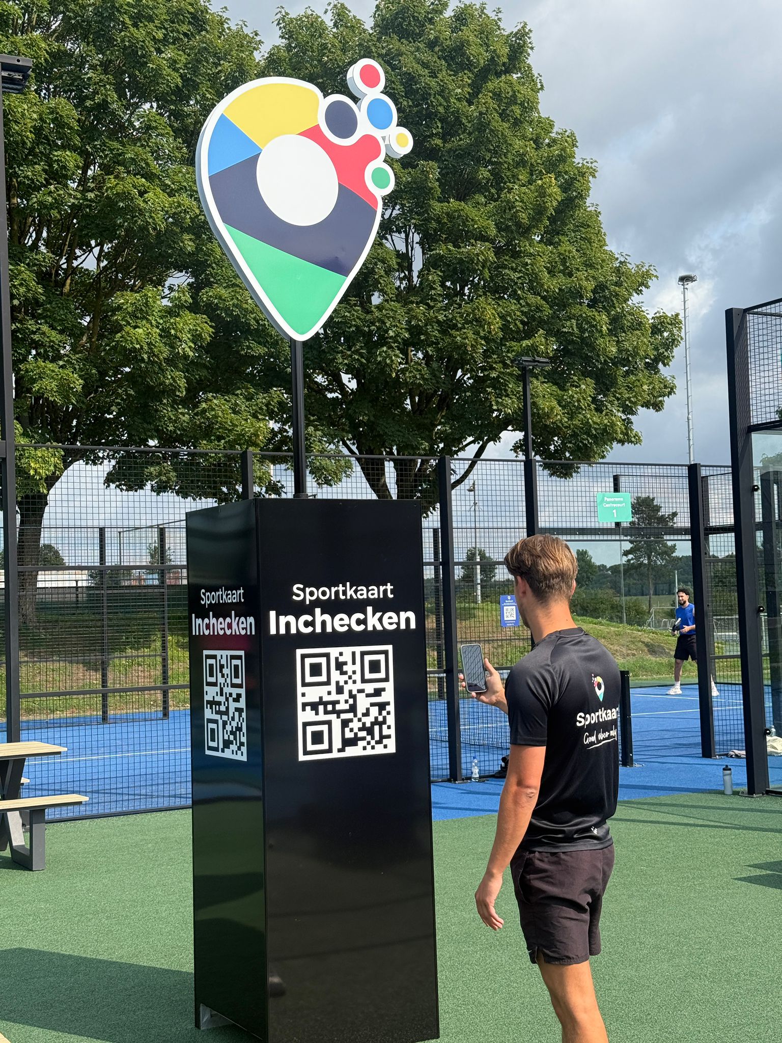 Incheck padel Valkenhuizen met Sportkaart